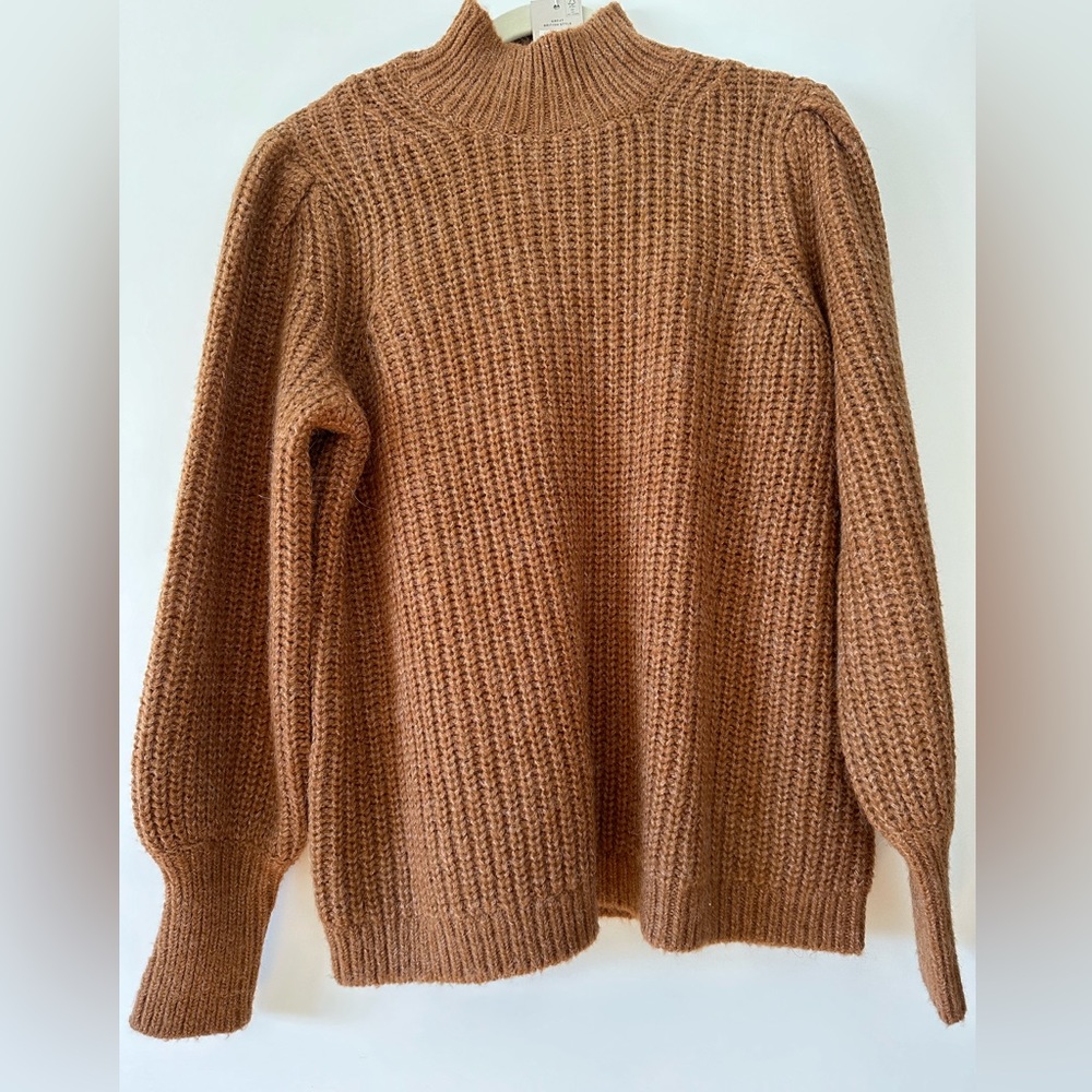 NWT Boden Ribbed Fluffy High Neck Jumper